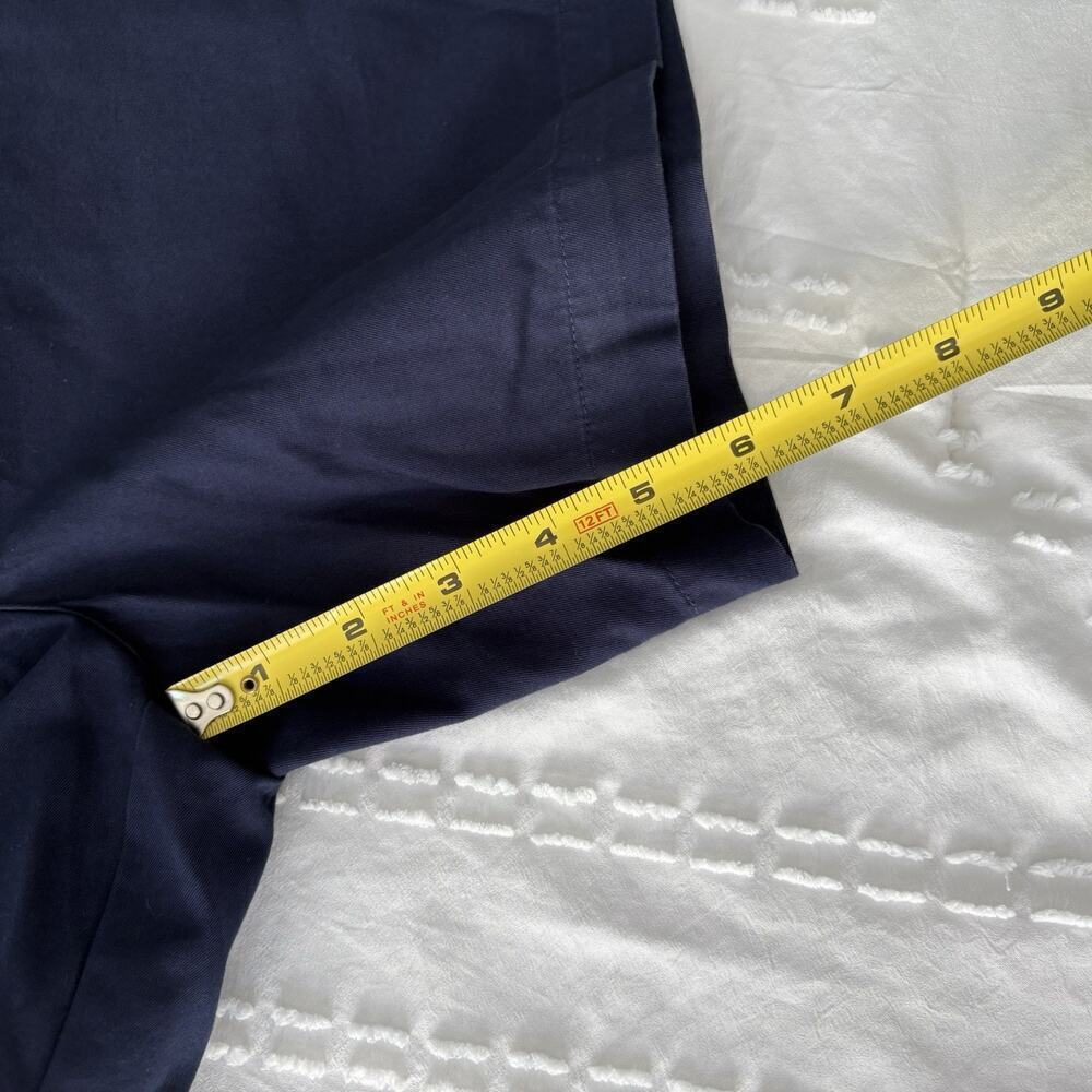 Ralph Lauren Navy Shorts Women’s Striped Belt w/ Gold NEW Without Tags Size 4 - Picture 9 of 9